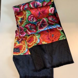 100% silk scarf